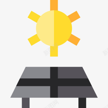 太阳能电池板生态20平板图标图标