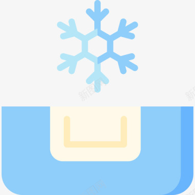 雪浴狂欢节平房图标图标