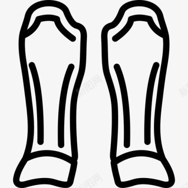 拳击护腿板配件护腿板图标图标