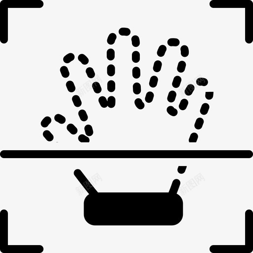 手印生物测量创造力图标svg_新图网 https://ixintu.com 创造力 手印 指纹 生物测量 身份