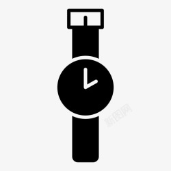 时钟面手表时钟日期图标高清图片