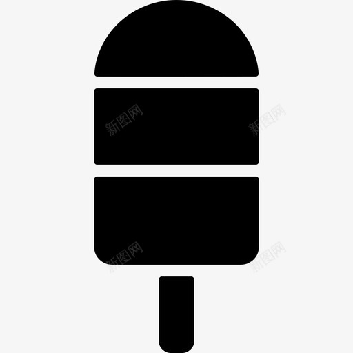 冰淇淋冰淇淋3填充图标svg_新图网 https://ixintu.com 冰淇淋 冰淇淋3 填充