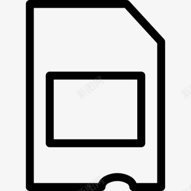 存储卡计算机存储芯片图标图标