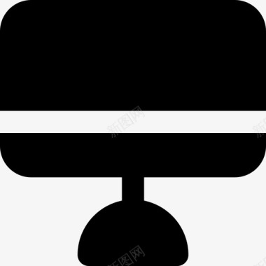 Imac技术2固态图标图标