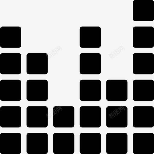 音效条音乐7填充图标svg_新图网 https://ixintu.com 填充 音乐7 音效条 音效调节图