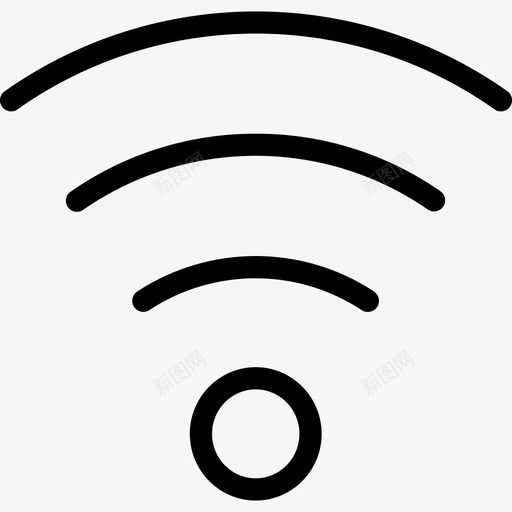无线通信和网络线性图标svg_新图网 https://ixintu.com 无线 线性 通信和网络