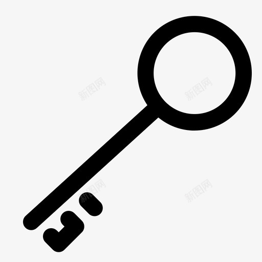 密钥登录密码图标svg_新图网 https://ixintu.com 保护 安全 密码 密钥 登录 简单的用户界面