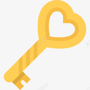 钥匙爱情7号平的图标图标