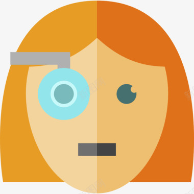 谷歌眼镜未来科技3平板图标图标