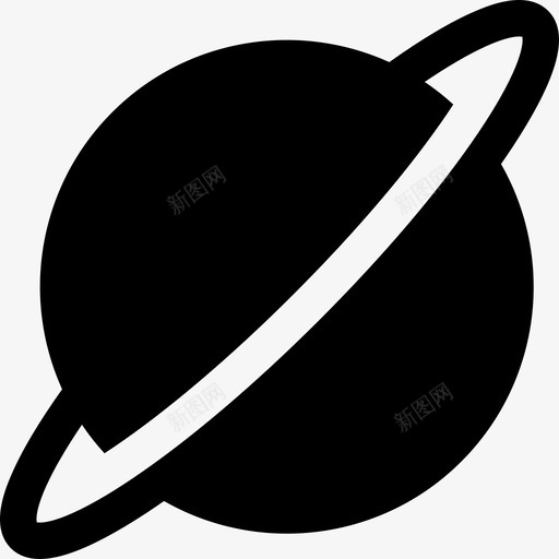 土星天文学2充满图标svg_新图网 https://ixintu.com 充满 土星 天文学2