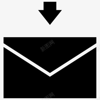 收到的消息信件邮件图标图标