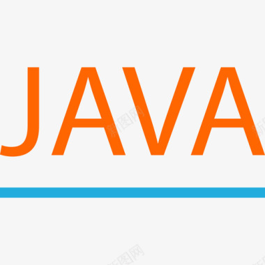 Java在线活动和网络语言平面图标图标