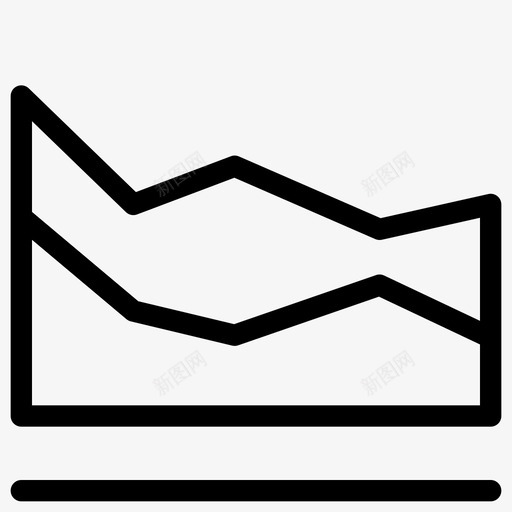 图表分析销售图标svg_新图网 https://ixintu.com 业务和工作 分析 图表 统计 销售