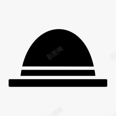 帽子头图标图标