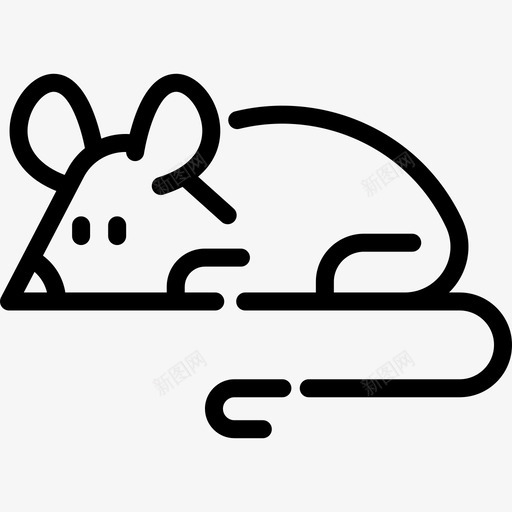 老鼠科学12直系图标svg_新图网 https://ixintu.com 直系 科学12 老鼠