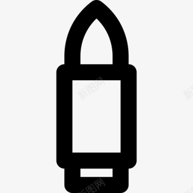 子弹军徽4轮廓图标图标