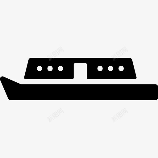 船运输18装满图标svg_新图网 https://ixintu.com 船 装满 运输18