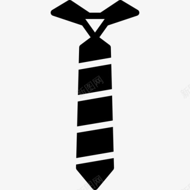 领带男士配件3填充图标图标