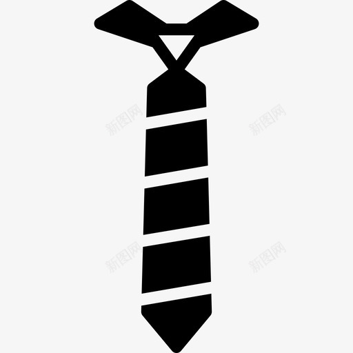 领带男士配件3填充图标svg_新图网 https://ixintu.com 填充 男士配件3 领带