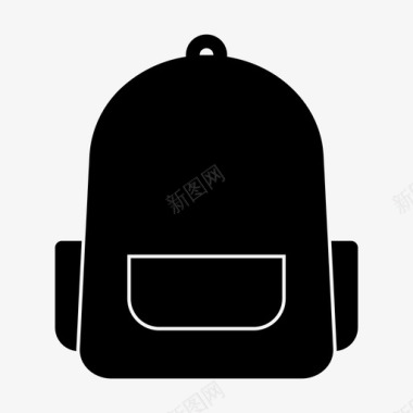 背包书包教育图标图标