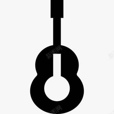 谐振器吉他乐器10填充图标图标