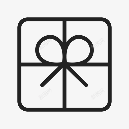 礼物盒子免费图标svg_新图网 https://ixintu.com 免费 惊喜 盒子 礼物