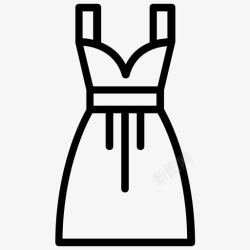 庆典系列vestidocaipira巴西服装庆典礼服图标高清图片