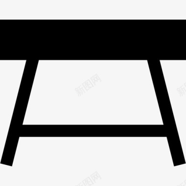 桌子家具15已填充图标图标