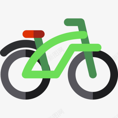 自行车野营12平车图标图标
