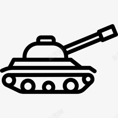 坦克武器3直线型图标图标