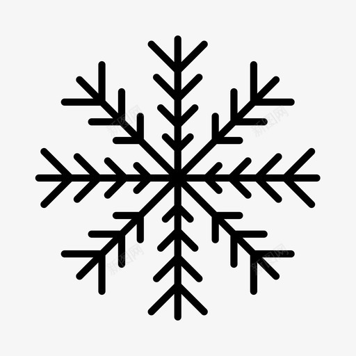 雪花南极洲圣诞节图标svg_新图网 https://ixintu.com 下雪 冬天 南极洲 圣诞节 极地 雪花 高山