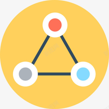 网络团队合作循环图标图标