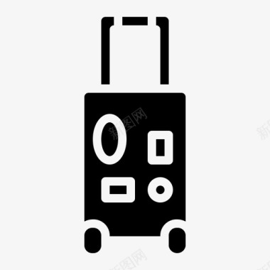 手提箱包旅行图标图标