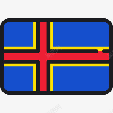 阿拉德群岛旗帜集合4圆角矩形图标图标