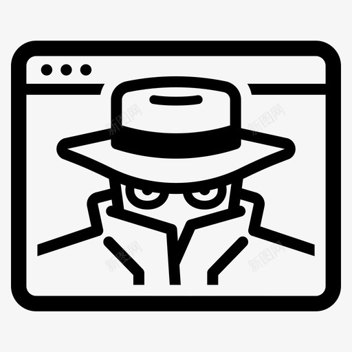 间谍软件匿名黑暗图标svg_新图网 https://ixintu.com 匿名 恶意软件 皮克斯 网络 间谍软件 黑客 黑暗