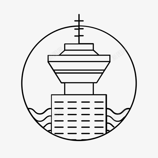 温哥华加拿大城市图标svg_新图网 https://ixintu.com 加拿大 加拿大城市 地标 城市 海港中心 温哥华