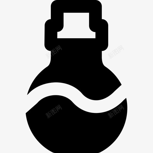 烧瓶教育22固体图标svg_新图网 https://ixintu.com 固体 教育22 烧瓶
