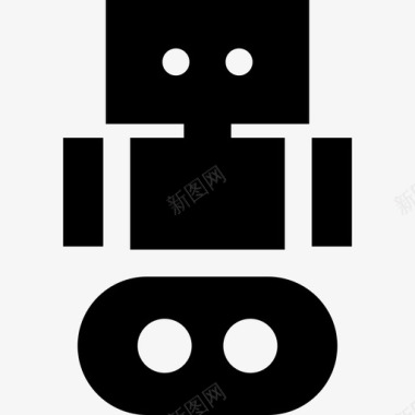 机器人未来技术4填充图标图标