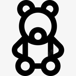 泰迪熊图标泰迪熊情人节17直系图标高清图片
