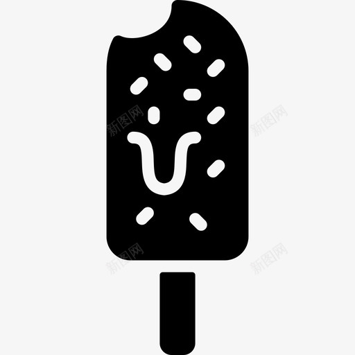 冰淇淋冰淇淋3填充图标svg_新图网 https://ixintu.com 冰淇淋 冰淇淋3 填充