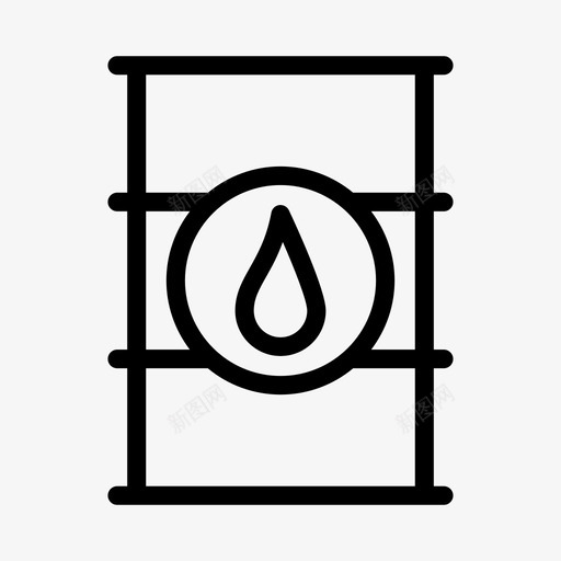 鼓能源石油图标svg_新图网 https://ixintu.com 商业 石油图标 能源 鼓