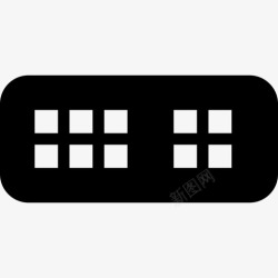 DVIDvi技术2固态图标高清图片