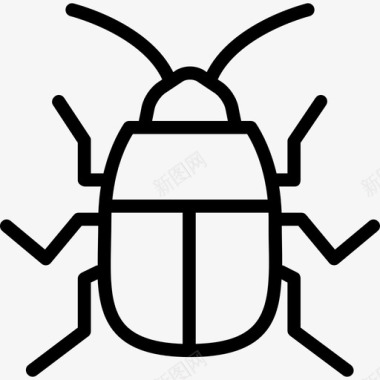 蟑螂自然3直系图标图标