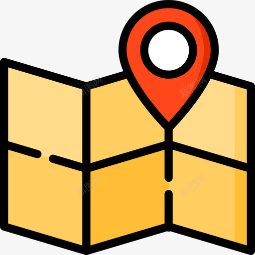 地图搜索引擎优化在线营销5线颜色图标svg_新图网 https://ixintu.com 地图 搜索引擎优化在线营销5 线颜色