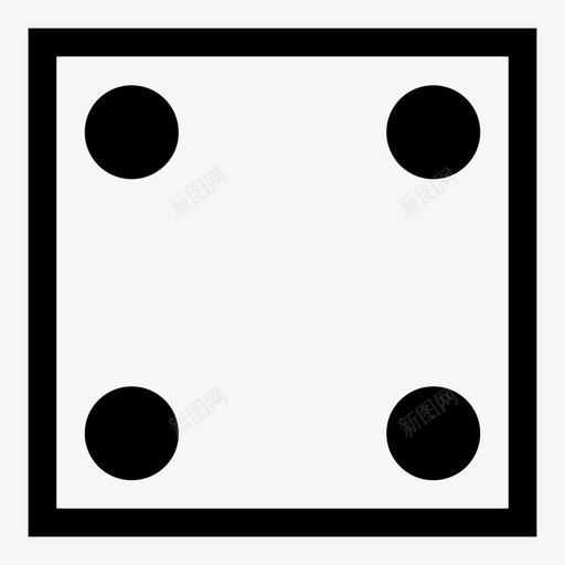 四赌场机会图标svg_新图网 https://ixintu.com 四 机会 点数 赌场 选择 面子 骰子