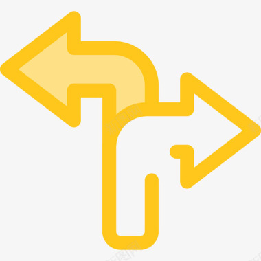 定向创业和新业务5黄色图标图标
