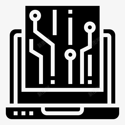 文件数字计算机数据图标svg_新图网 https://ixintu.com 加密货币字形 数据 文件数字 笔记本电脑 计算机
