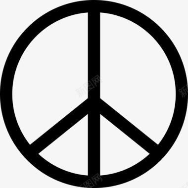 和平主义嬉皮士9直系图标图标