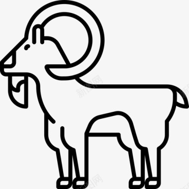 山羊动物21直系图标图标