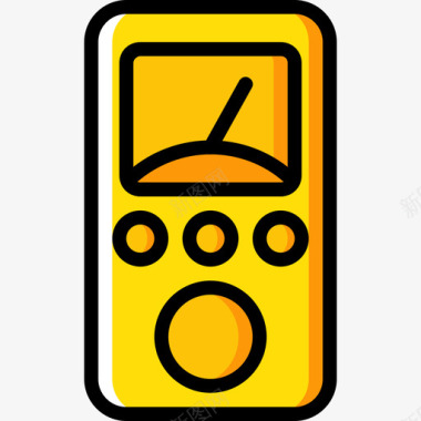 电压表结构8黄色图标图标